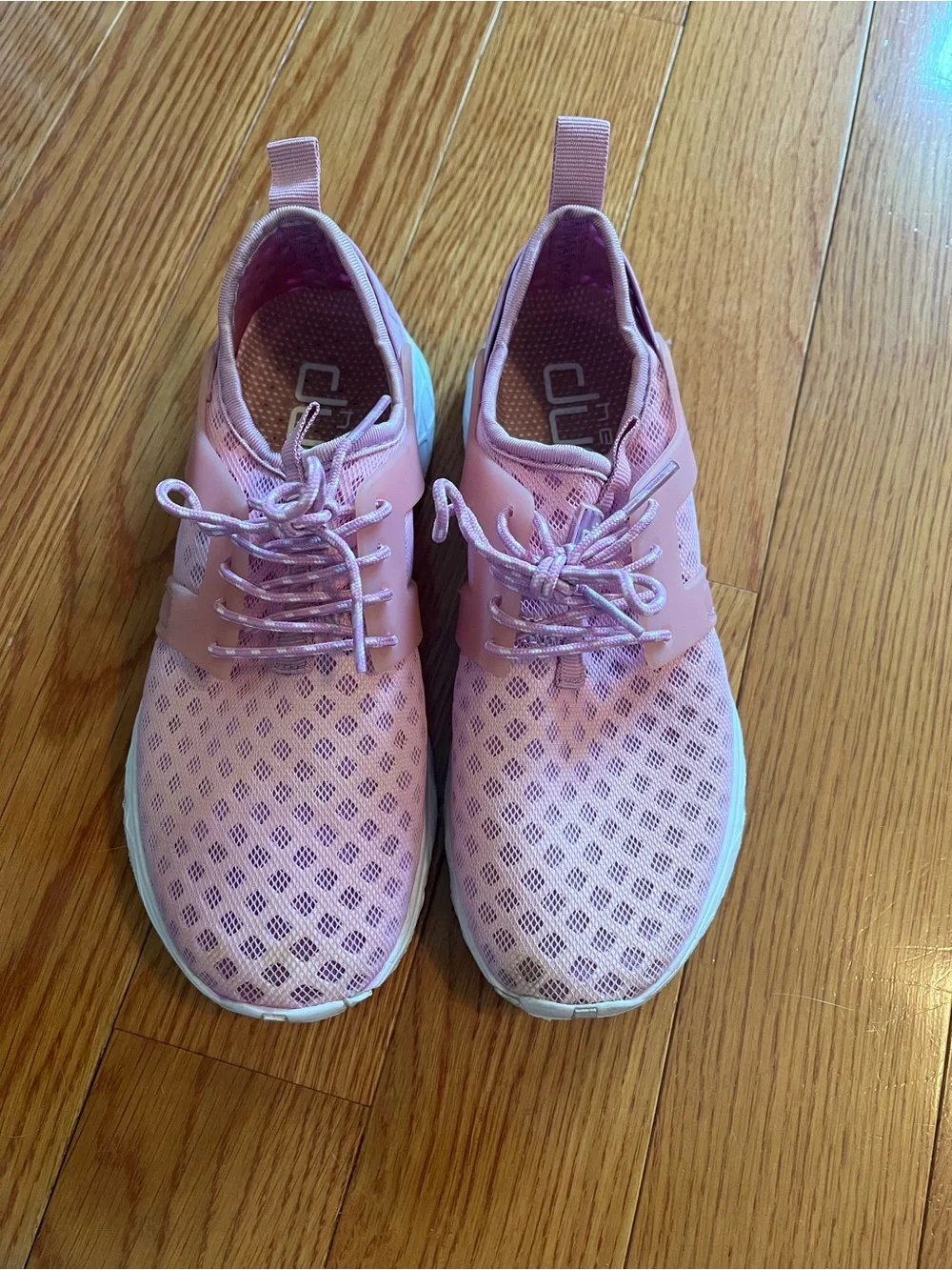 Hey Dude Women's Lilac Mesh Lace-Up Sneakers - SIZE 6 - RARE